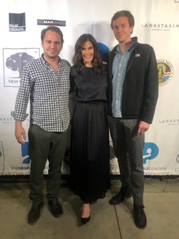 With Teri Hatcher & Tyler — Los Angeles