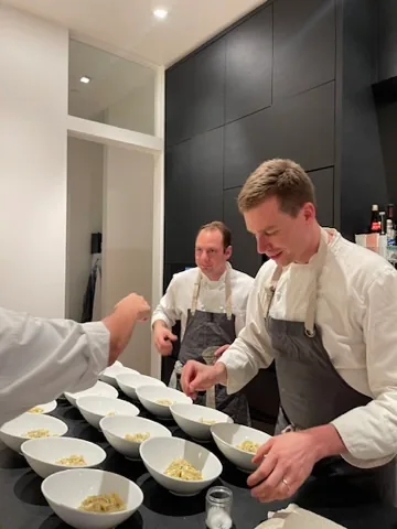 Cooking for the Co-Founder of DoorDash — California