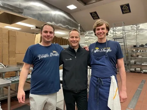 With Chef Phil Tessier — Napa Valley, CA