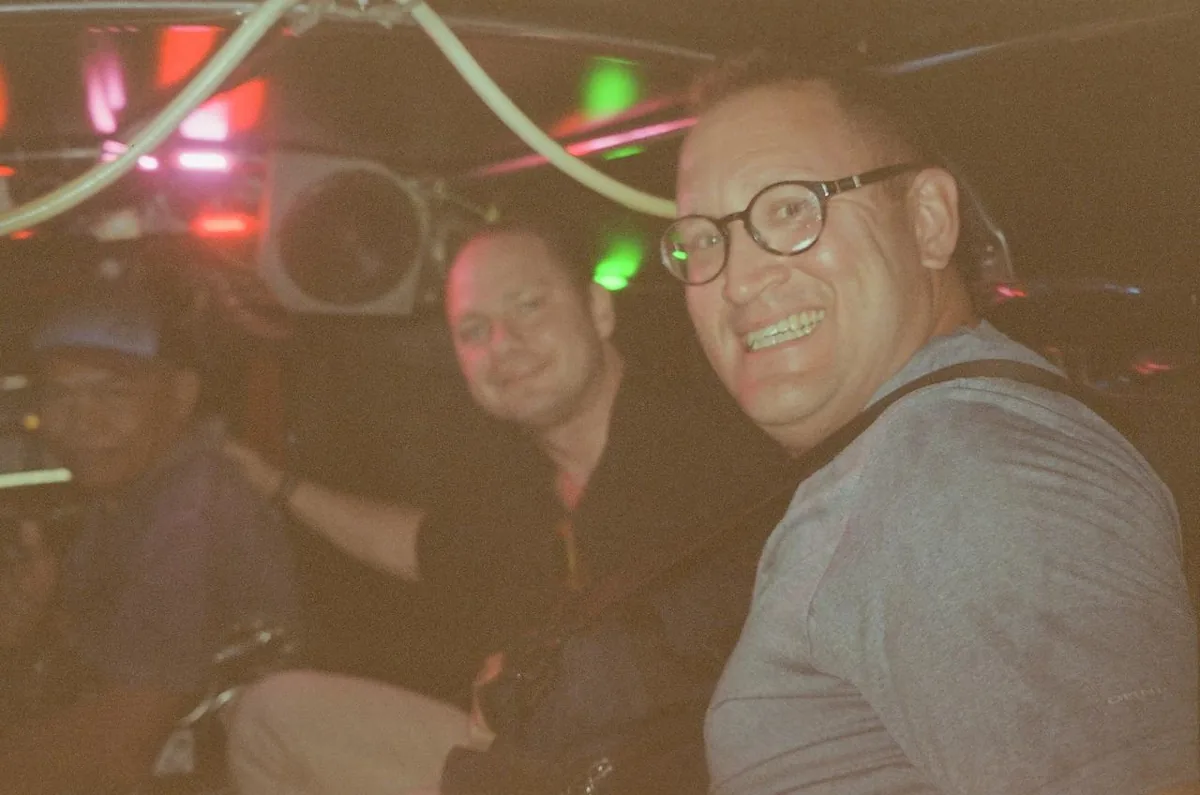 Me and Ryan in a Tuk Tuk — Bangkok, Thailand
