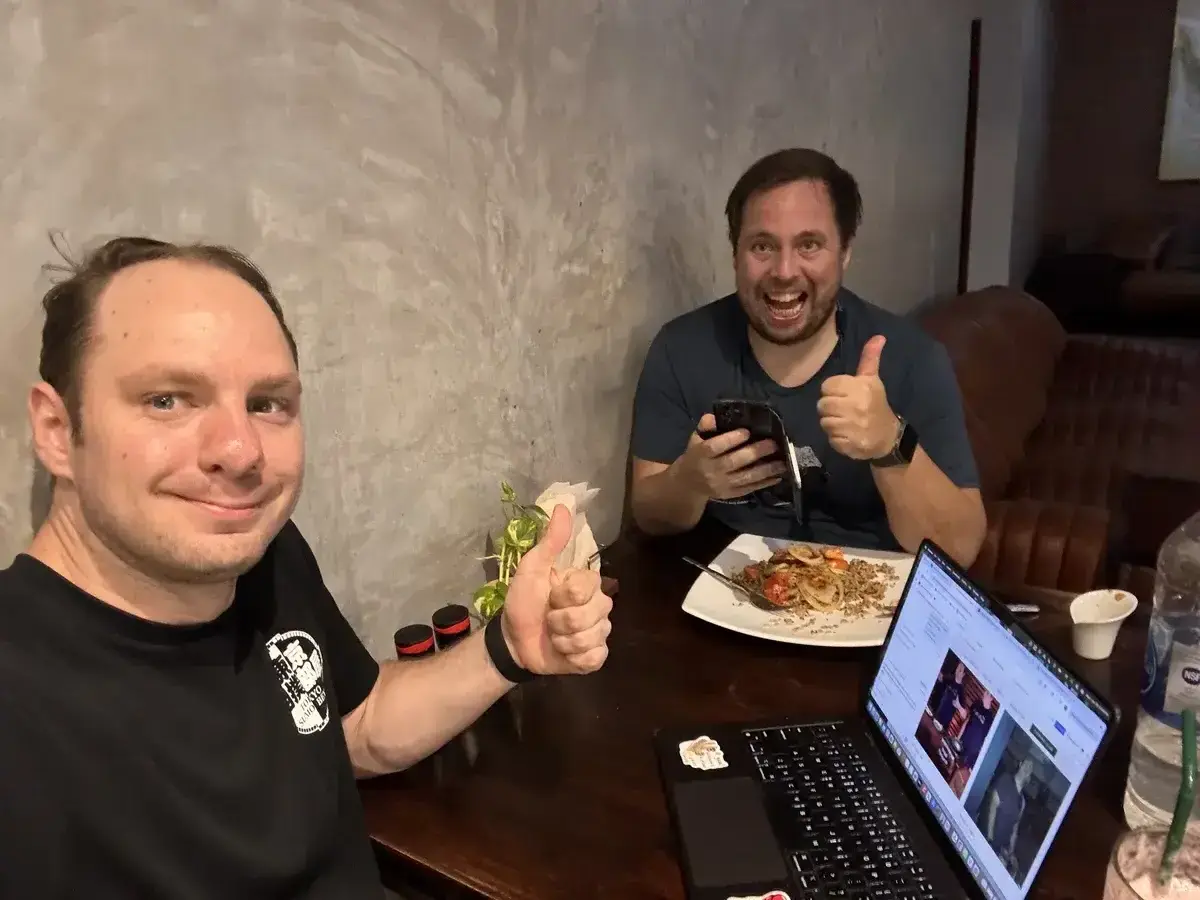 With My First YouTube Subscriber Koos — Koh Samui, Thailand