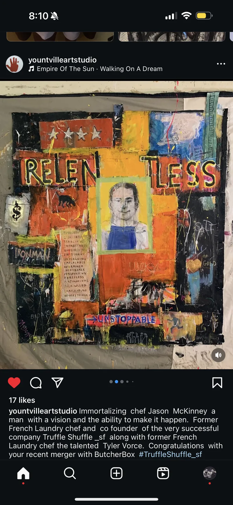 RELENTLESS - A Gift from Tyler — California