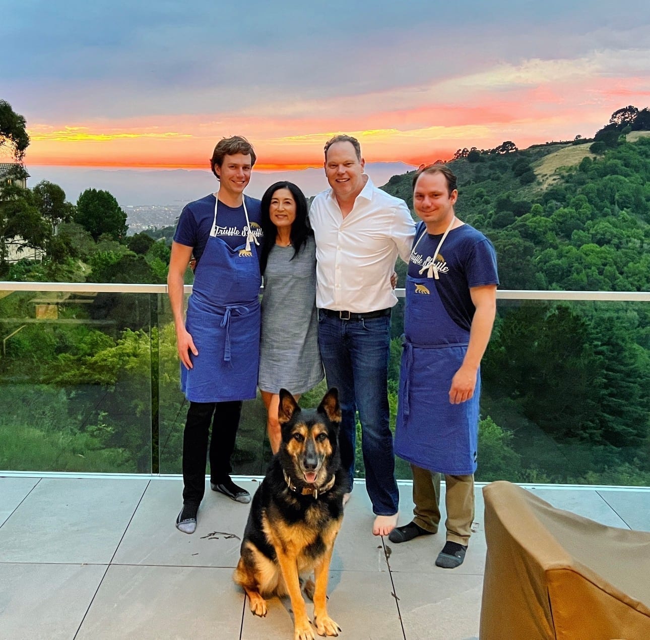 Cooking for Our Jedi Business Mentor — California