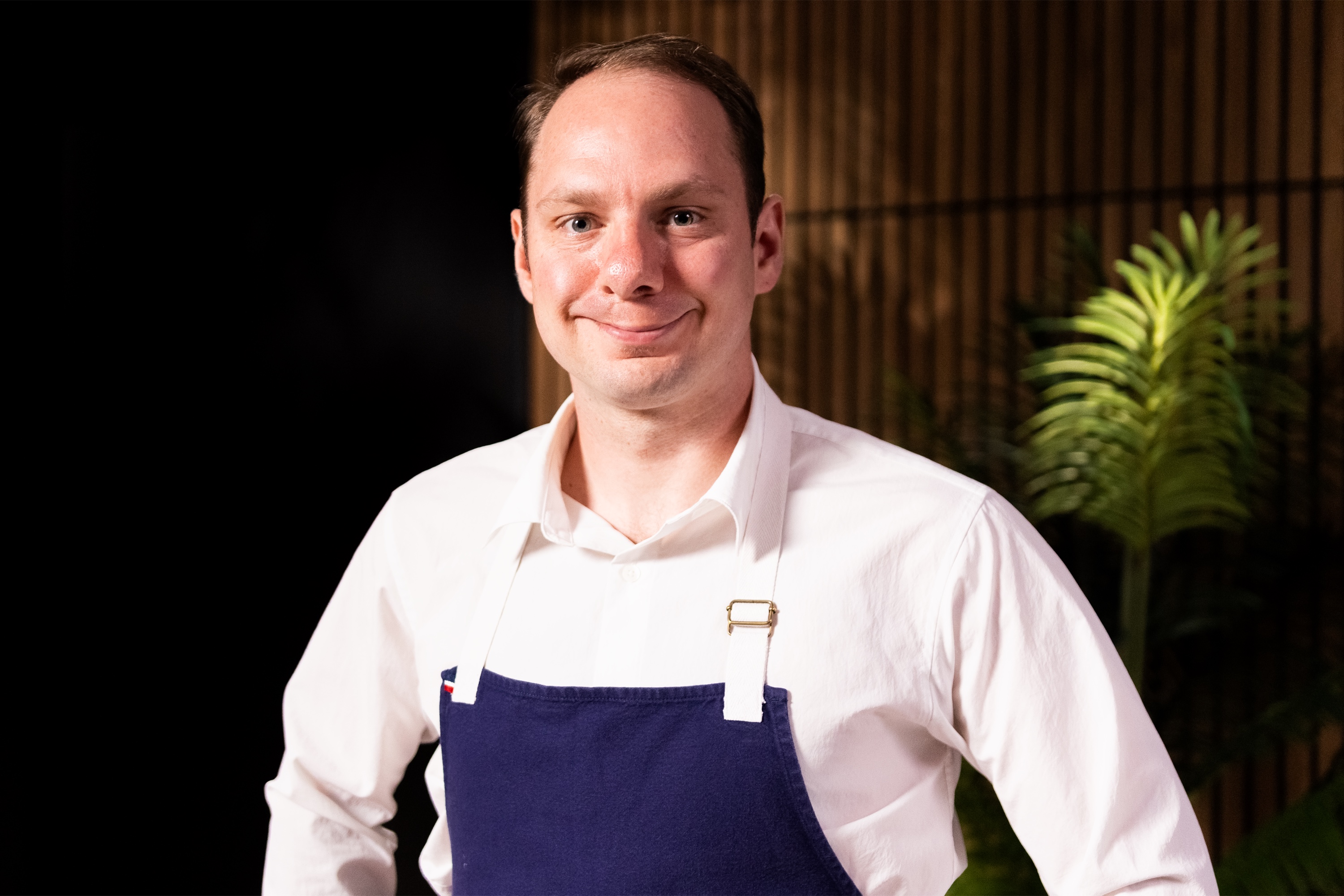 Chef Jason McKinney in an editorial portrait