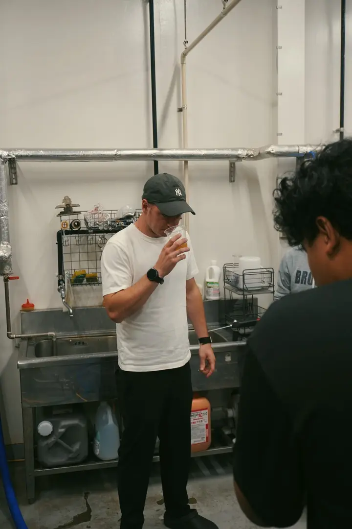 Tasting at the Brewery — Hiroshima, Japan