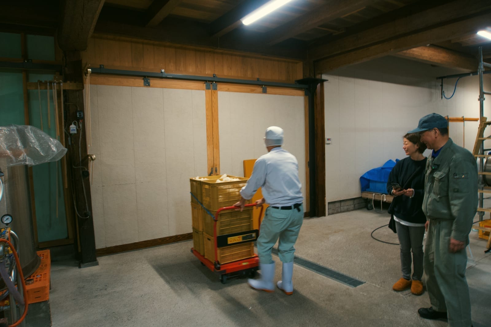 Inside the Sake Brewery — Yunotsu, Japan